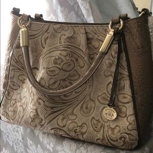 Brahmin Medallion Handled Handbag.